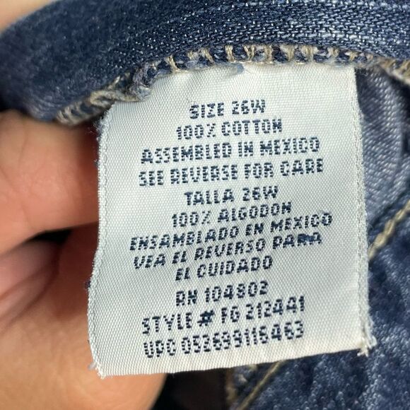 5 for $25🔥Faded Glory Vintage Denim Jean Shorts Size 26W - Picture 4 of 5